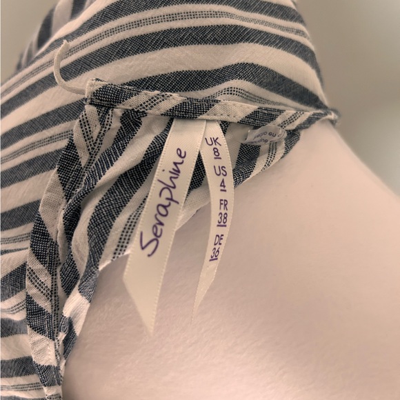 Seraphine Striped Nursing Top, Size 4 - Picture 5 of 5